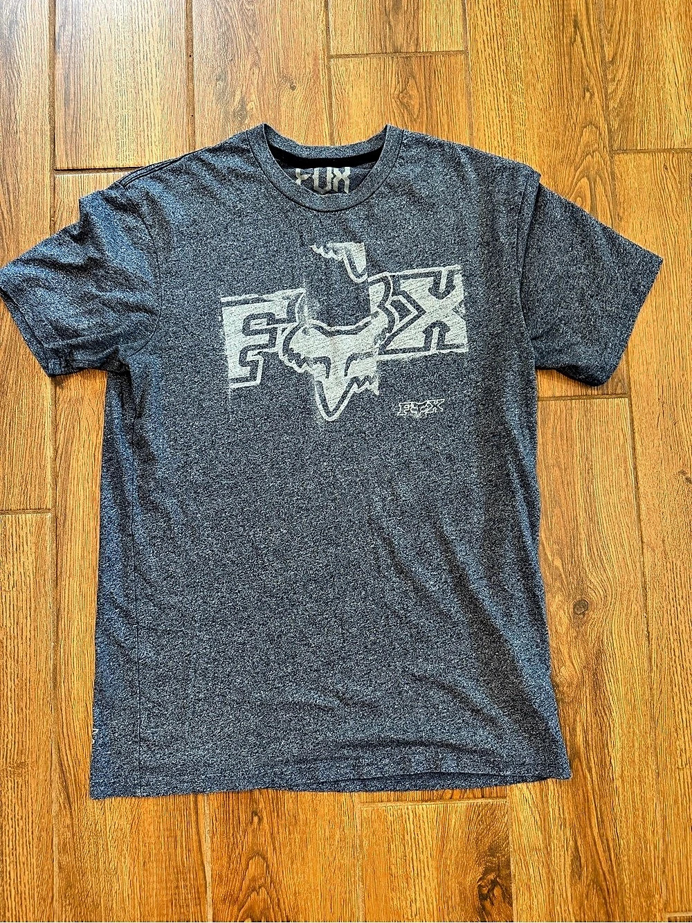 Fox Legacy Fox Head Tee Gray Men's Graphic Tee / medium